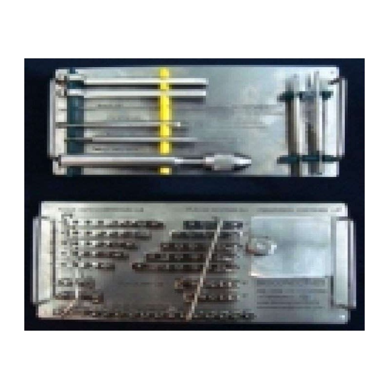 Caixa Ortopédica Básica Placas e parafusos tamanho 1,5mm