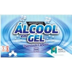 Antisséptico Álcool Em Gel 70% INPM 50 Litros