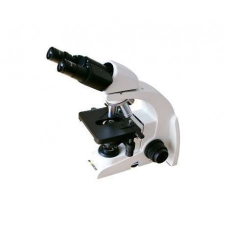 Microscópio Biológico Binocular com Ótica Infinita até 1600x com Bateria recarregável 4 Objetivas Planacromáticas Microscópio Biológico Binocular com Ótica Infinita até 1600x com Bateria recarregável 4 Objetivas Planacromáticas