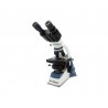 Microscópio Biológico Binocular Série Blue até 1600x com Bateria recarregável Objetivas Planacromáticas