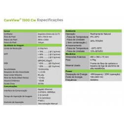 Digitalizadora DR CareView 1500Cw