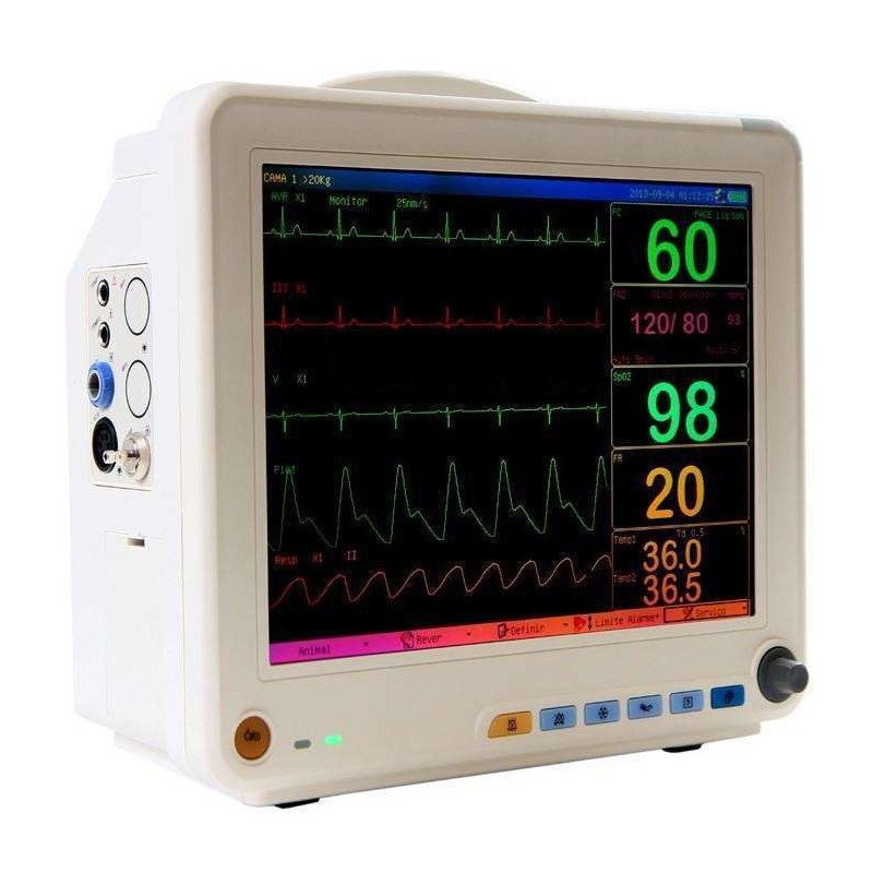 Monitor Multiparamêtrico ECG + SPO2 + PANI + TEMP + FR