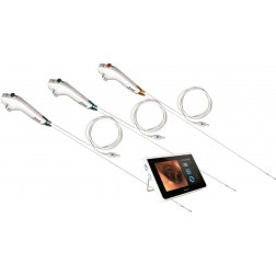 Endoscópio flexível Vscope com monitor