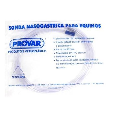 SONDA NASOGASTRICA PARA EQUINOS 11 mm