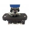 Microscópio Biológico Binocular Série Blue até 1600x com Bateria recarregável Objetivas Acromáticas