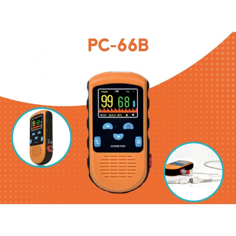 Oxímetro de Pulso PC 66B MED MAX Evolução Pet