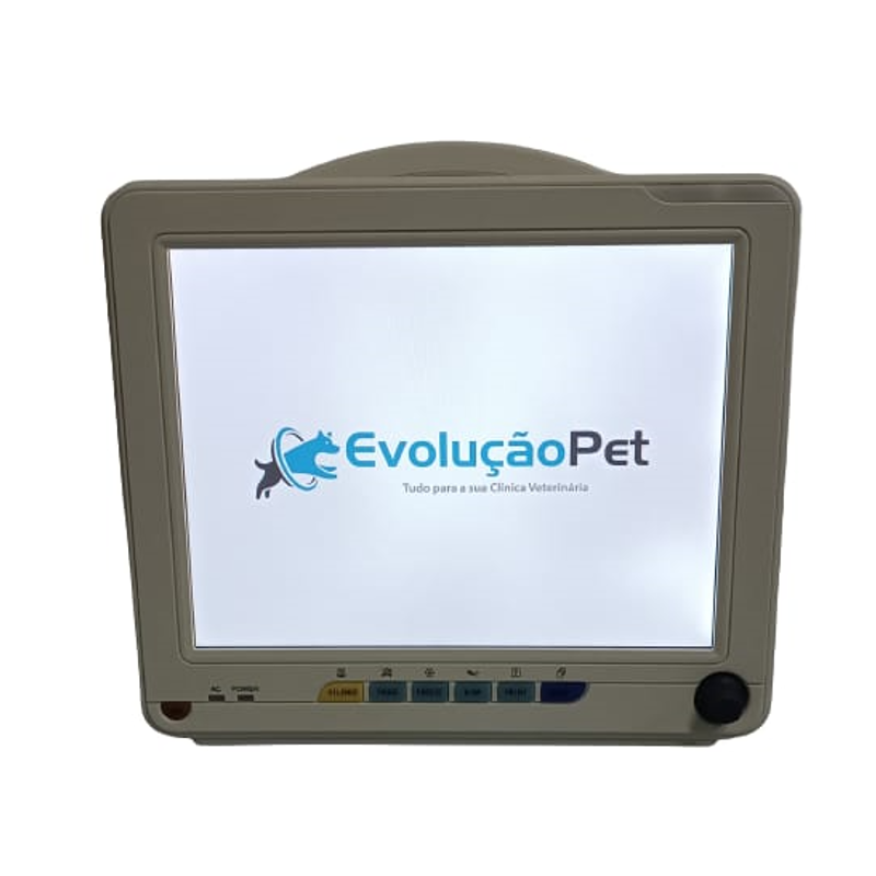 Monitor Multiparamérico Veterinário 12 Polegadas - OSBC12 com HDMI Touch Screen