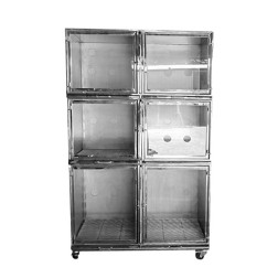 Canil em  Inox com portas...