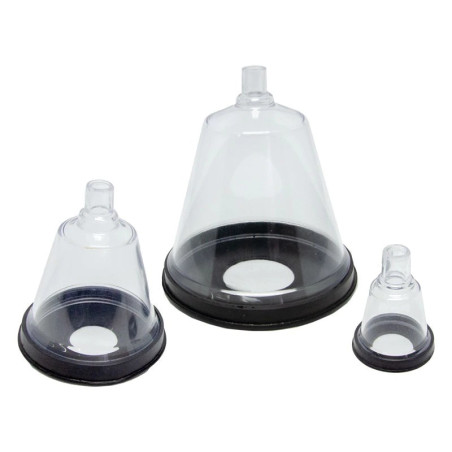 Kit Máscara para Anestesia Veterinária – 3 Tamanhos (P, M e G)